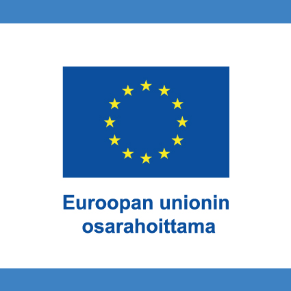 Olemme saaneet rahoitusta Euroopan Unionilta